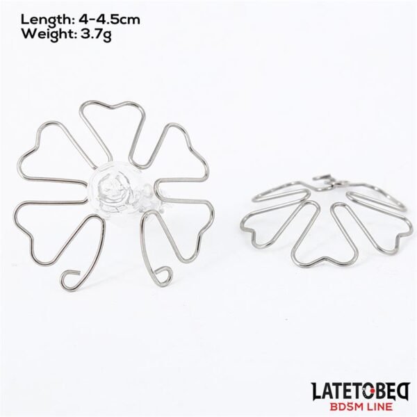 LATETOBED BDSM LINE Accesorio para Pezones en Forma de Flor - Imagen 4