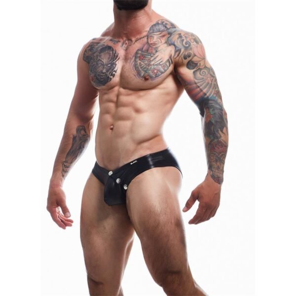 CUT4MEN BL4CK01 Calzoncillo con Corchete