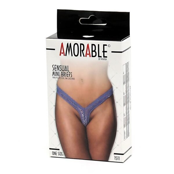 AMORABLE Braguitas Púrpuras Talla Unica - Imagen 3