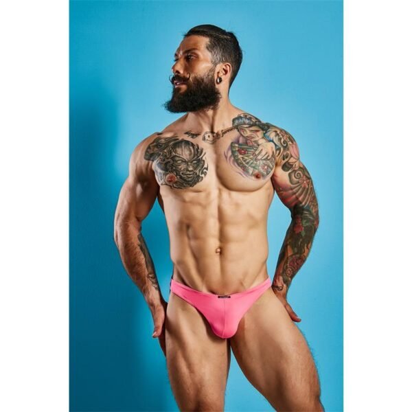CUT4MEN C4M03 Tanga Neon Coral - Imagen 5