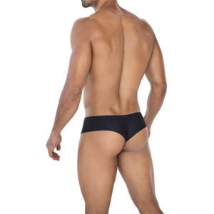 CUT4MEN C4MSPX22 Calzoncillo Hybryd Cheeky Negro