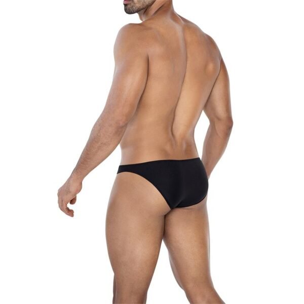 CUT4MEN C4MSPXBUL01 Calzoncillo Tiro Bajo Bulge Negro - Imagen 2