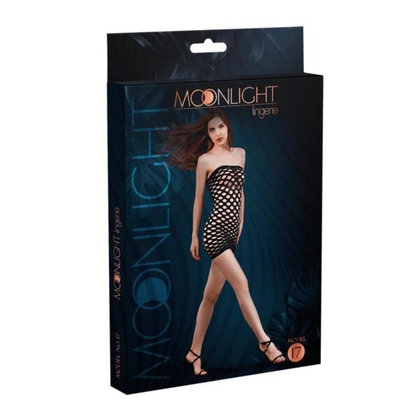 MOONLIGHT Chemise Model 17 Talla Única Negro - Imagen 3