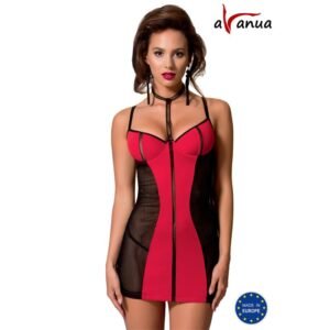 AVANUA COLINE Chemise Rojo/Negro