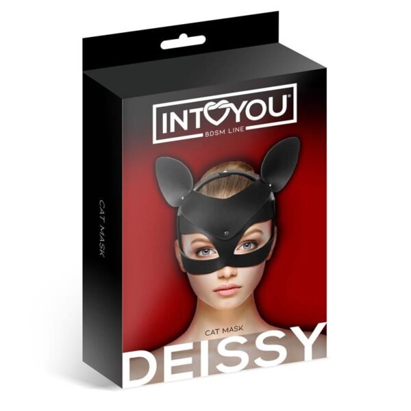 INTOYOU BDSM LINE Deissy Máscara de Gatita Ajustable - Imagen 5