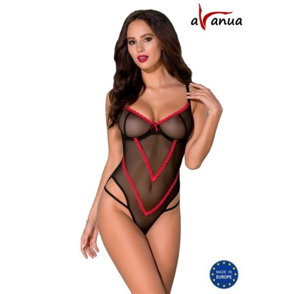 AVANUA Duru Body Negro y Rojo