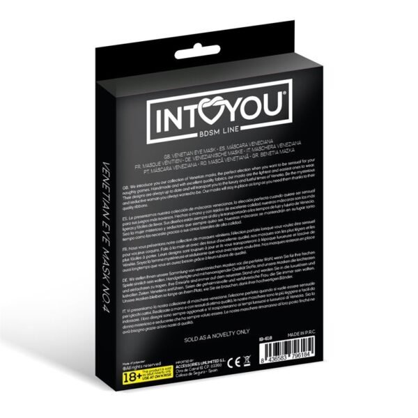 INTOYOU BDSM LINE Fellicia Máscara Veneciana No. 4 - Imagen 4