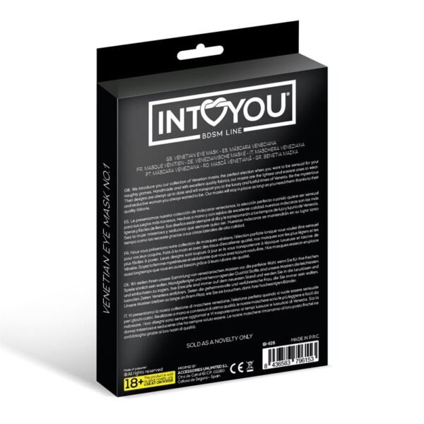 INTOYOU BDSM LINE Fellicia M´scara Veneciana No. 1 - Imagen 3