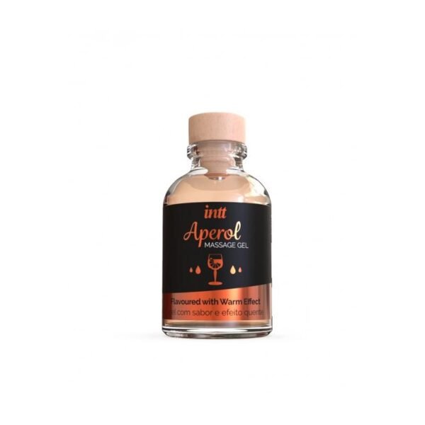 INTT Gel de Masaje Sabor Aperol Efecto Calor 30 ml
