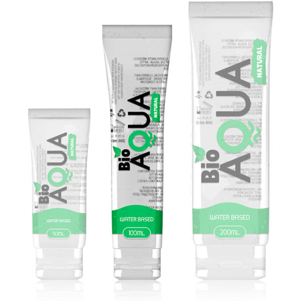 BIOAQUA - LUBRICANTE INGREDIENTES NATURALES BASE AGUA 100 ML - Imagen 2