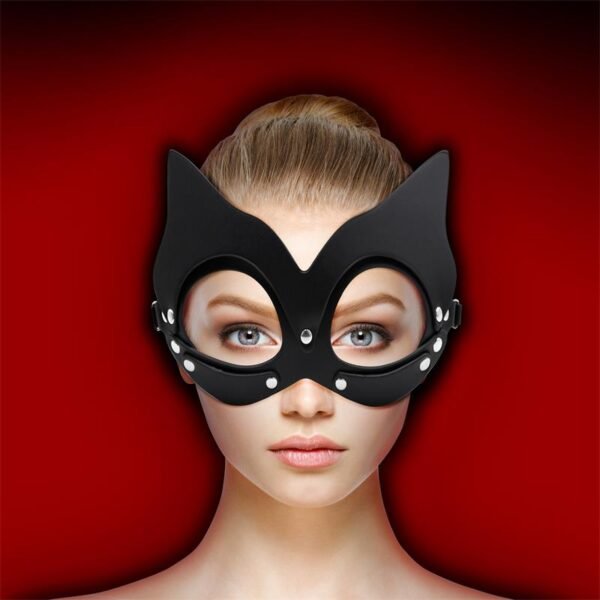 INTOYOU BDSM LINE Kaissy Máscara de Gatita Ajustable - Imagen 3