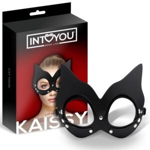 INTOYOU BDSM LINE Kaissy Máscara de Gatita Ajustable