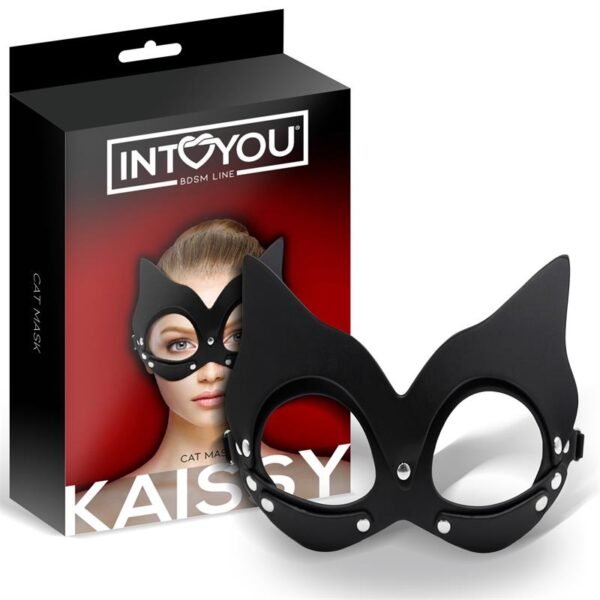 INTOYOU BDSM LINE Kaissy Máscara de Gatita Ajustable