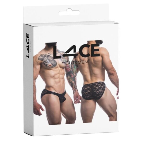 CUT4MEN L4CE01 Slip con Encaje - Imagen 6