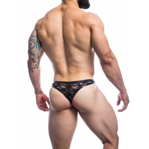CUT4MEN L4CE03 Tanga con Encaje - Imagen 2
