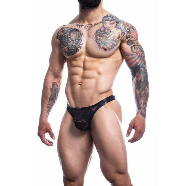 CUT4MEN L4CE03 Tanga con Encaje