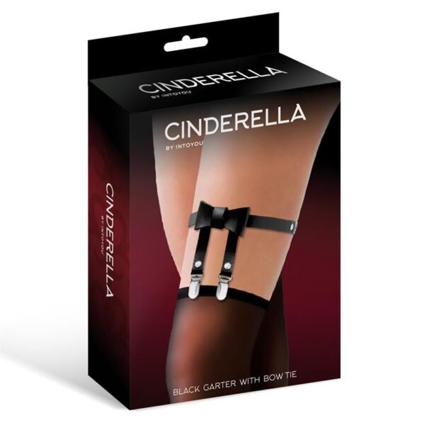 CINDERELLA Liga con Lazo Cuero Vegano Talla Única - Imagen 2