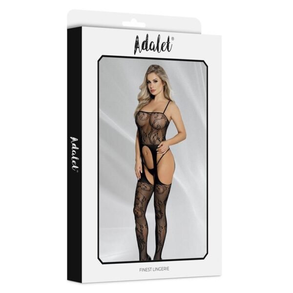 ADALET LINGERIE Lilly Bodystocking con Liguero Abierto - Imagen 4