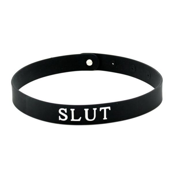 LATEX PLAY Rimba Latex Play Collar (Slut)