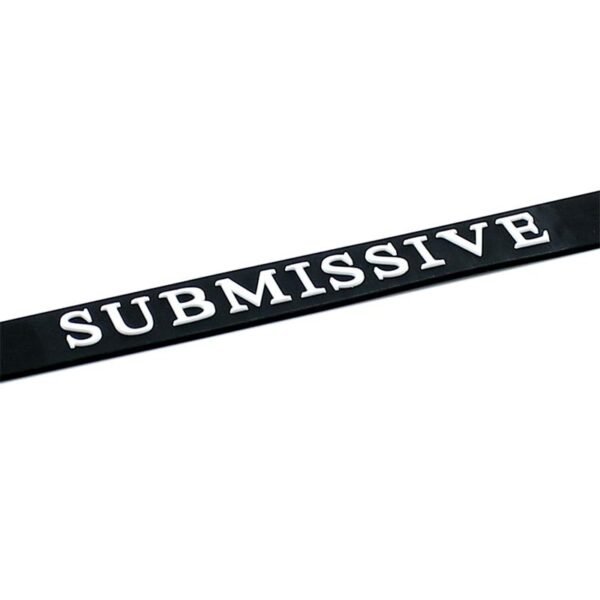 LATEX PLAY Rimba Latex Play Collar (Submissive) - Imagen 4