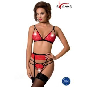 AVANUA SALOME Set Rojo/Negro