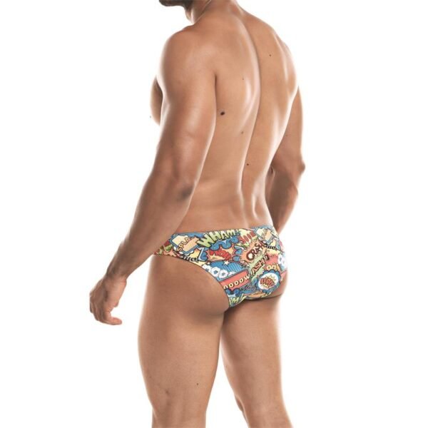 CUT4MEN Slip Bikini de Corte Bajo Provocative Cartoon - Imagen 2