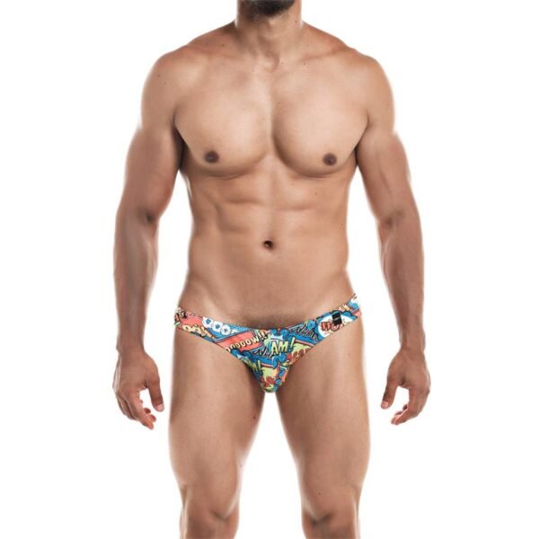 CUT4MEN Slip Bikini de Corte Bajo Provocative Cartoon