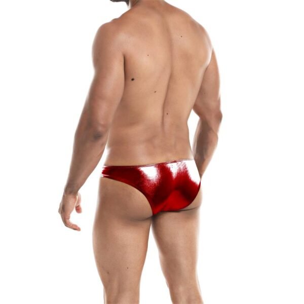 CUT4MEN Slip Bikini de Corte Bajo Provocative Rojo Skai - Imagen 2