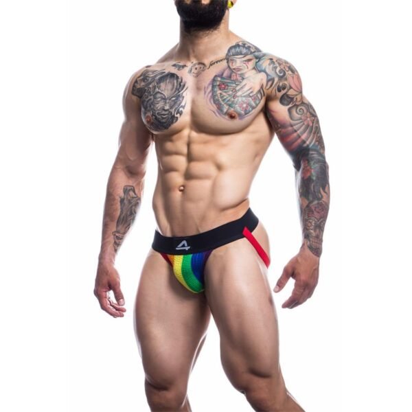 CUT4MEN Stripe-Pride Suspensorio Bandera Orgullo