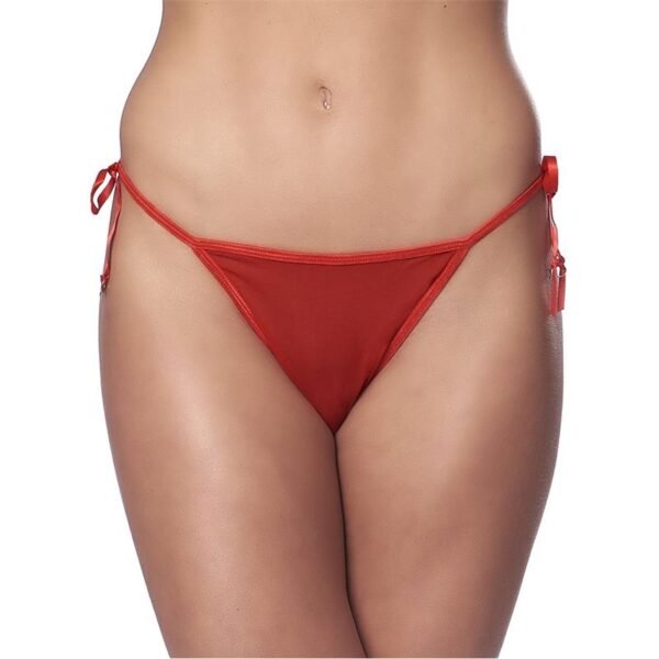 AMORABLE Tanga Fantasía Rojo Talla Unica - Imagen 2