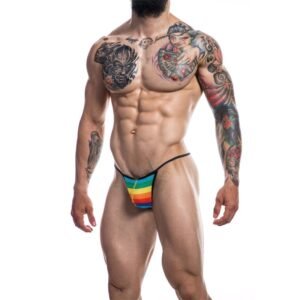 CUT4MEN Tanga Rainbow