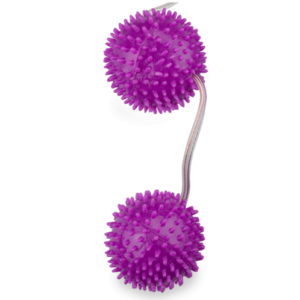 BAILE - A DEEPLY PLEASURE BOLAS TEXTURADAS MORADO 3.60 CM - La mejor manera para mejorar tu vida sexual e intensificar tus orgasmos es fortalecer los músculos del suelo pélvico.