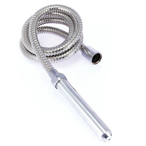 METAL HARD - INTIMATE DOUCHE 1.5M - Para una limpieza genital extrema esta ducha anal / vaginal, permite disfrutar de tus relaciones con una higiene total.
