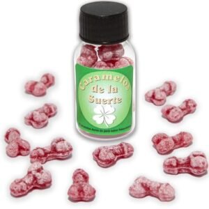 DIABLO PICANTE - 12 CARAMELOS DE LA SUERTE FORMA PENE FRESA/CEREZA - <h1 style="color: #da346b">Descubre la magia del entretenimiento adulto con Diablo Picante</h1> <p>Sumérgete en una experiencia sensorial única y lúdica con los 12 caramelos de la suerte en forma de pene sabor fresa/cereza.